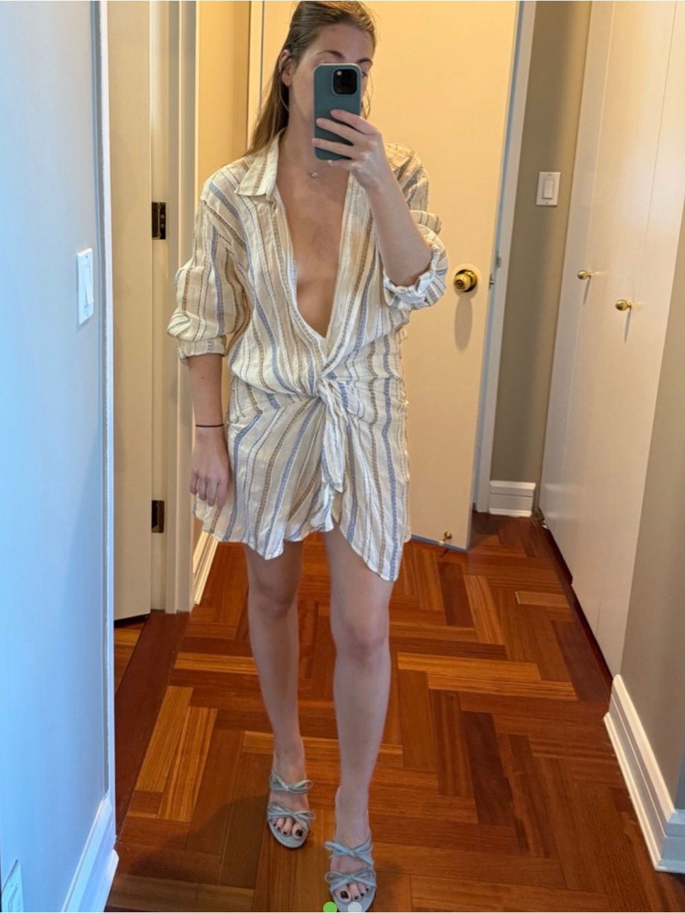 Jacquemus La Riviera Striped Dress